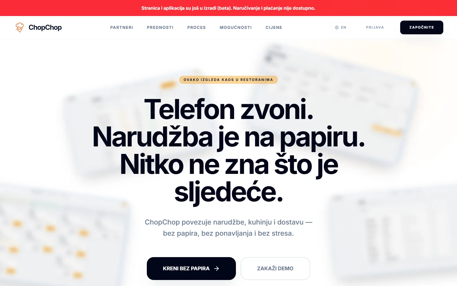 ChopChop — prikaz projekta