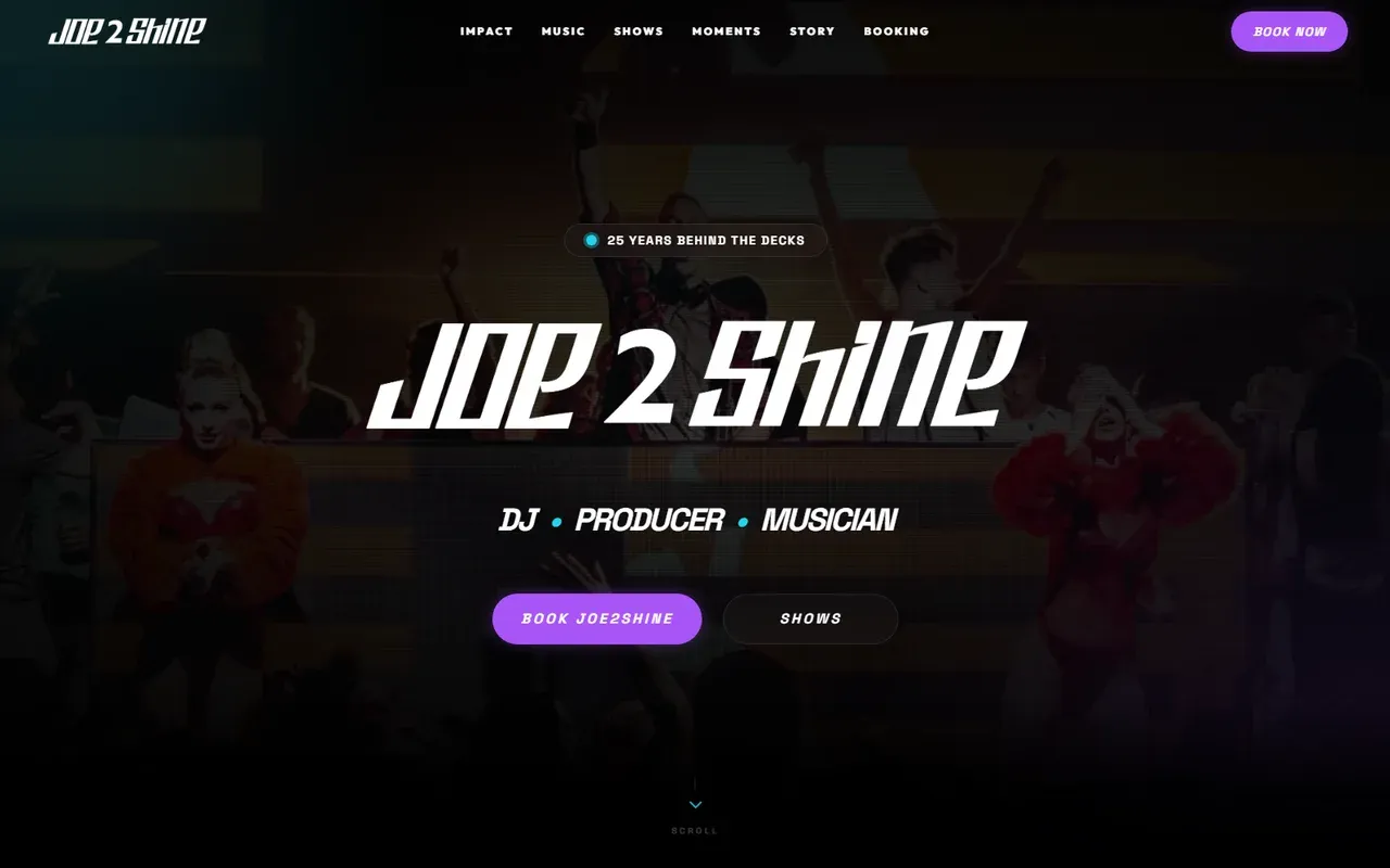 Joe2Shine — project preview